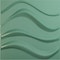 Ekena Millwork 19 5/8in. W x 19 5/8in. H Wave EnduraWall Decorative 3D Wall Panel Covers 2.67 Sq. Ft. WP20X20WVFSM - alternate 1